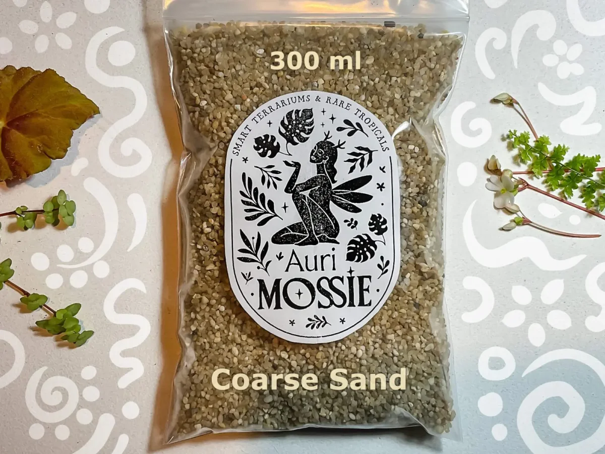 Quarzsand 2–5 mm hell für Aquarien, Terrarien und Sukkulententöpfe – 300 ml – Bild 2